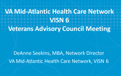 VISN-6 Quarterly Congressional Briefing