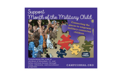 Purple Up! Month of the Military Child