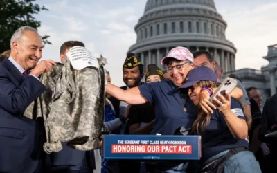 Senate Passes Long-Sought Bill to Help Veterans Exposed to Toxic Burn Pits